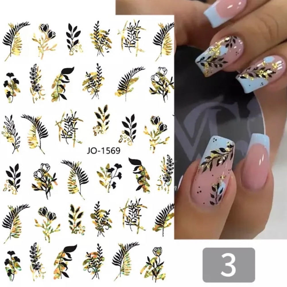 Neglestickers blader