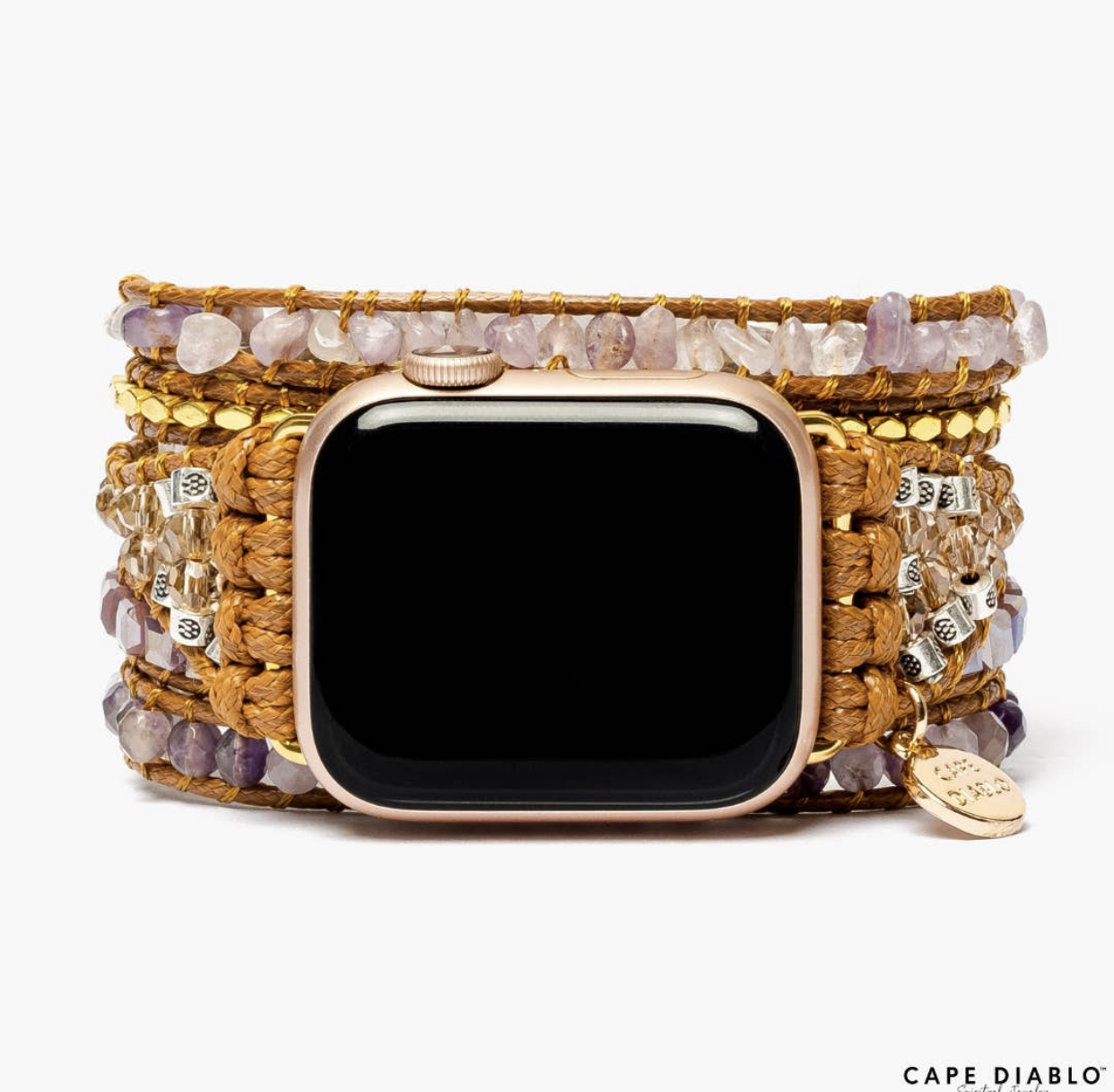Applewatch klokkereim - Imperial Amethyst foran