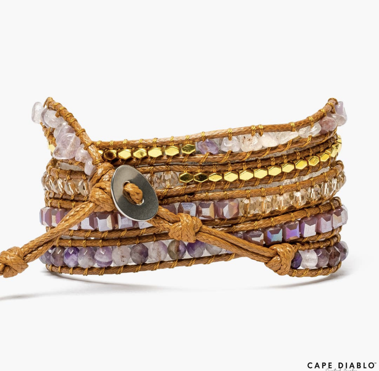 Applewatch klokkereim - Imperial Amethyst bak