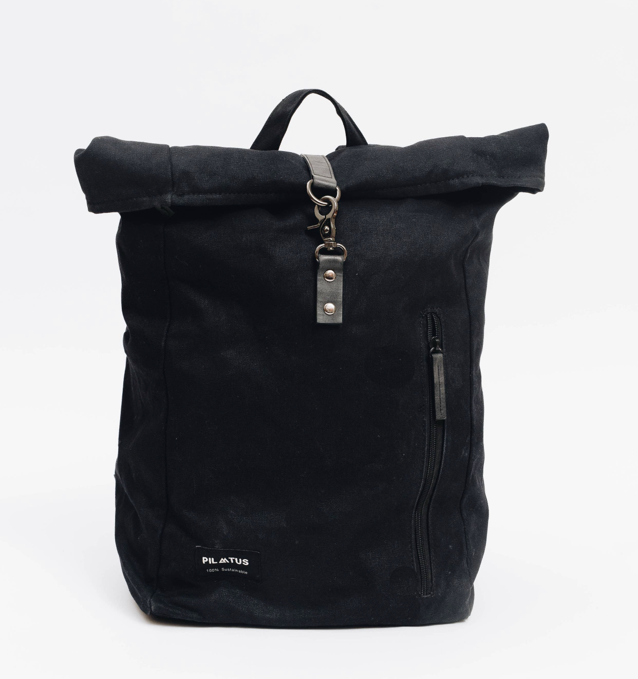 Pilatus ryggsekk svart front