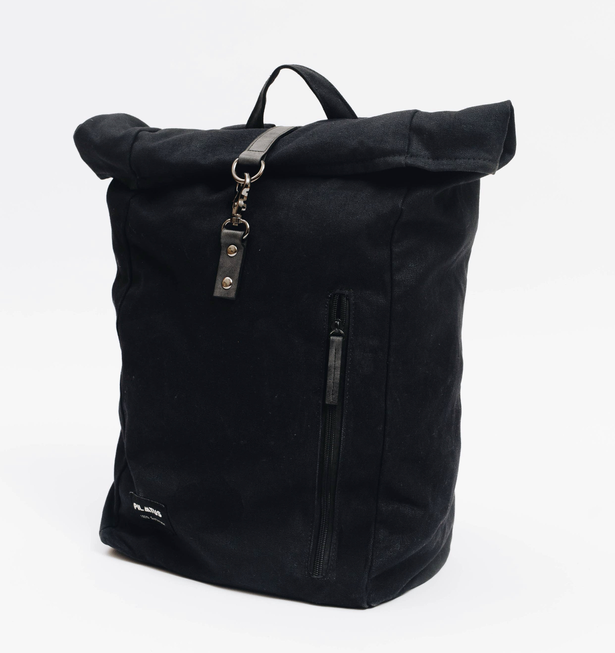 Pilatus ryggsekk svart side front