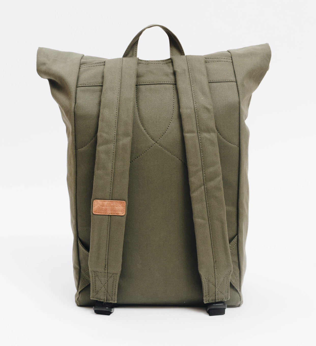 Pilatus ryggsekk grønn bakside