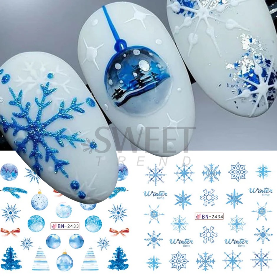 Neglestickers Vinterinspirasjon