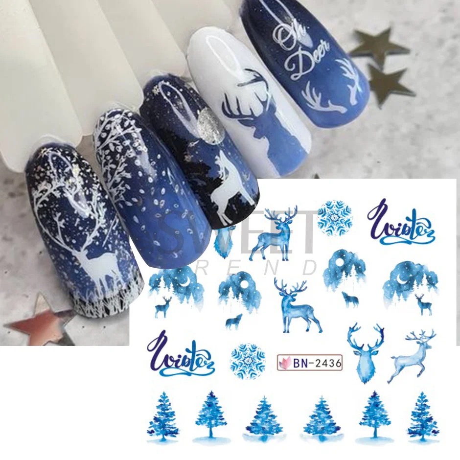 Neglestickers Vinterinspirasjon