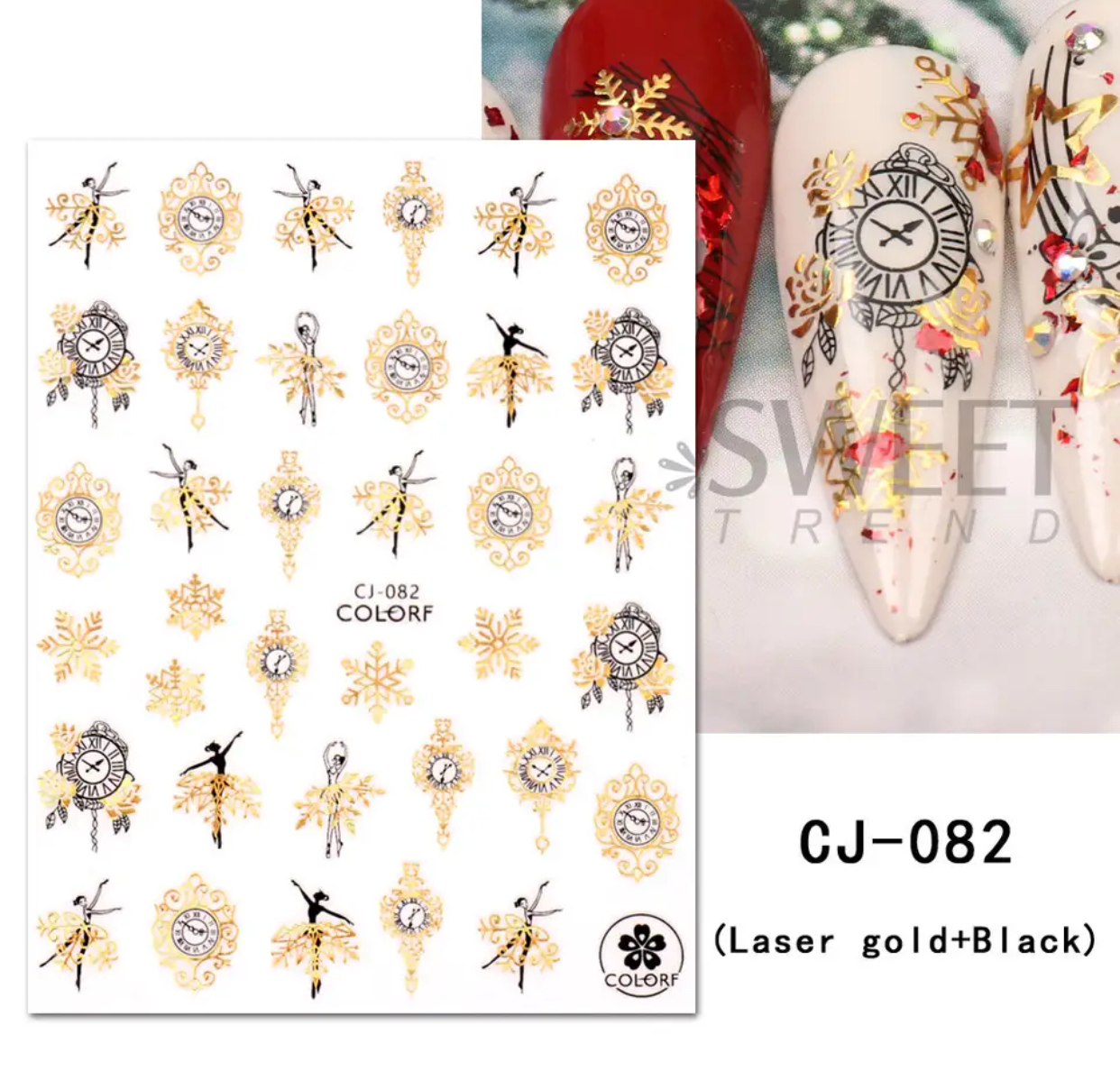Neglestickers Ballerina