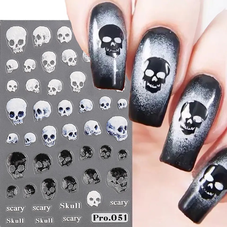 Neglestickers Skumle Skaller