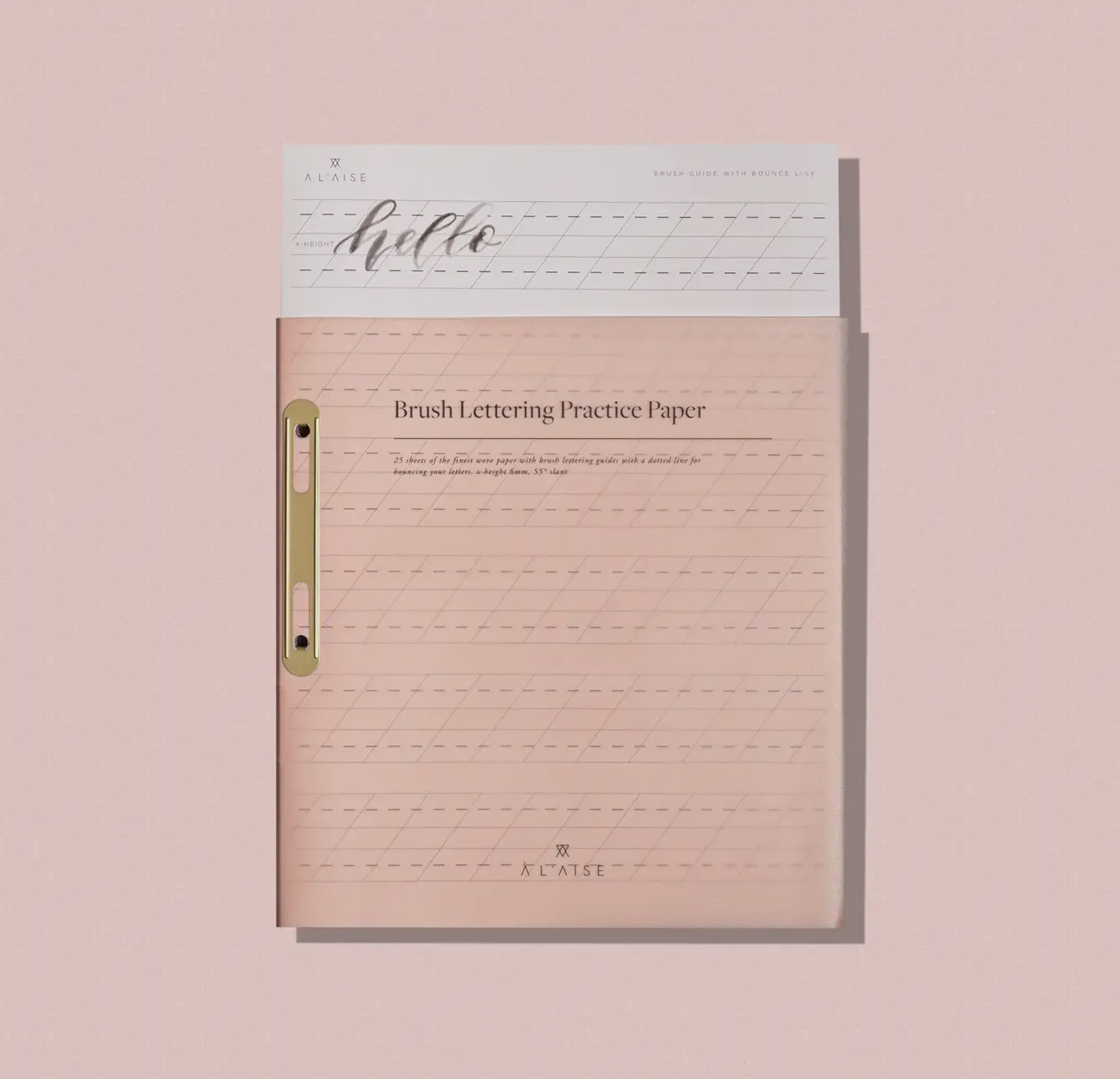 Kalligrafihefte brush