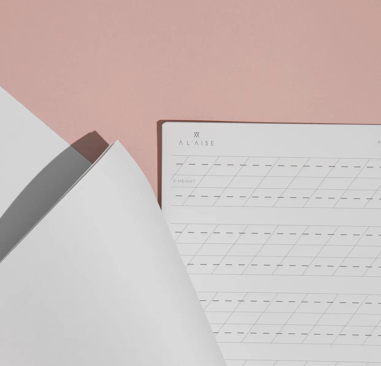 Kalligrafihefte brush