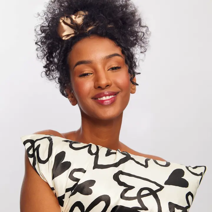 Kitsch putetrekk hjerter