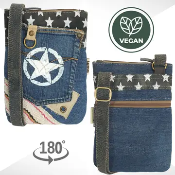 Skulderveske Resirkulert Jeans