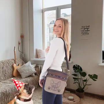 Crossbodyveske Hunden