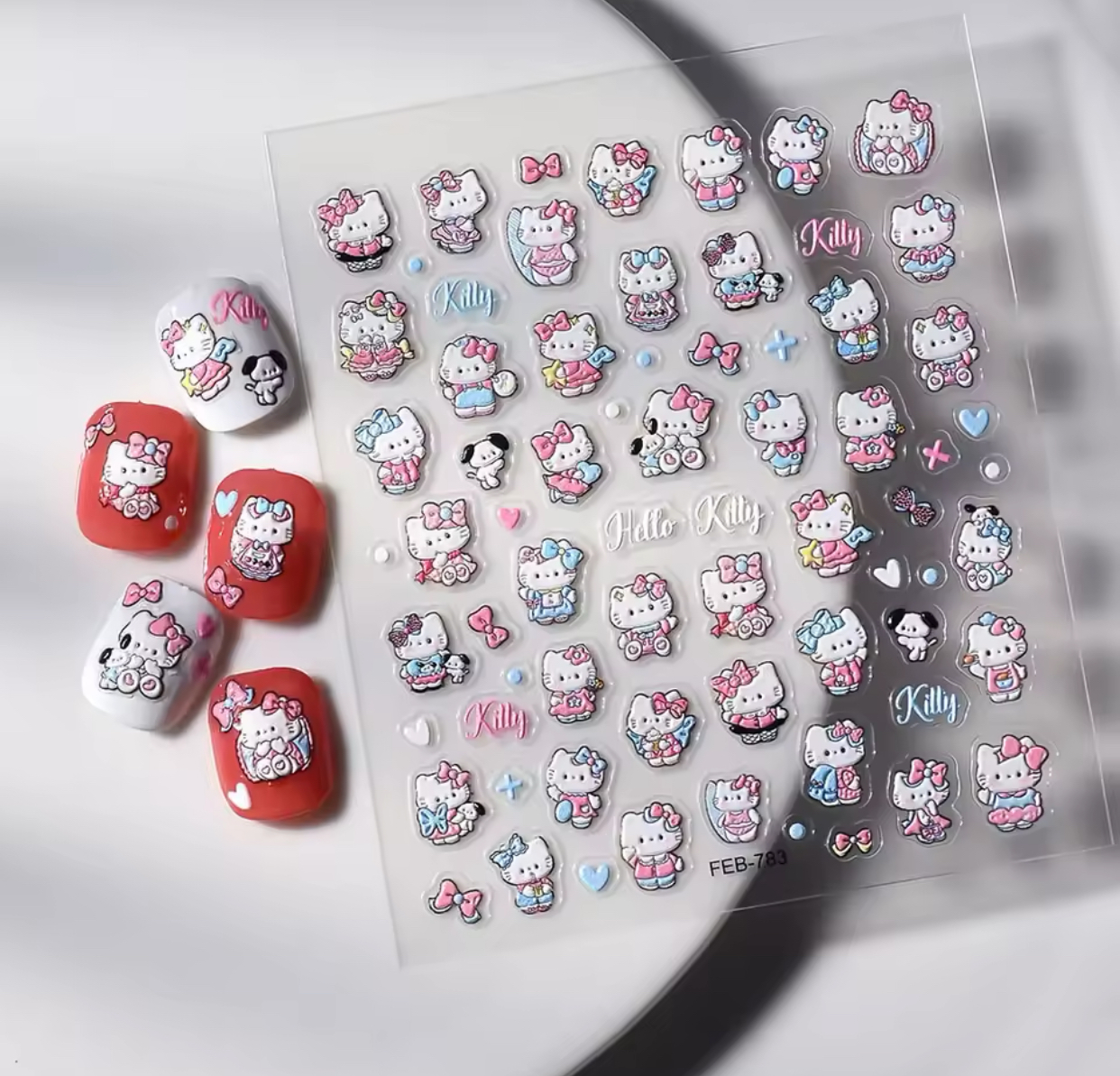 Neglestickers Hello Kitty 1