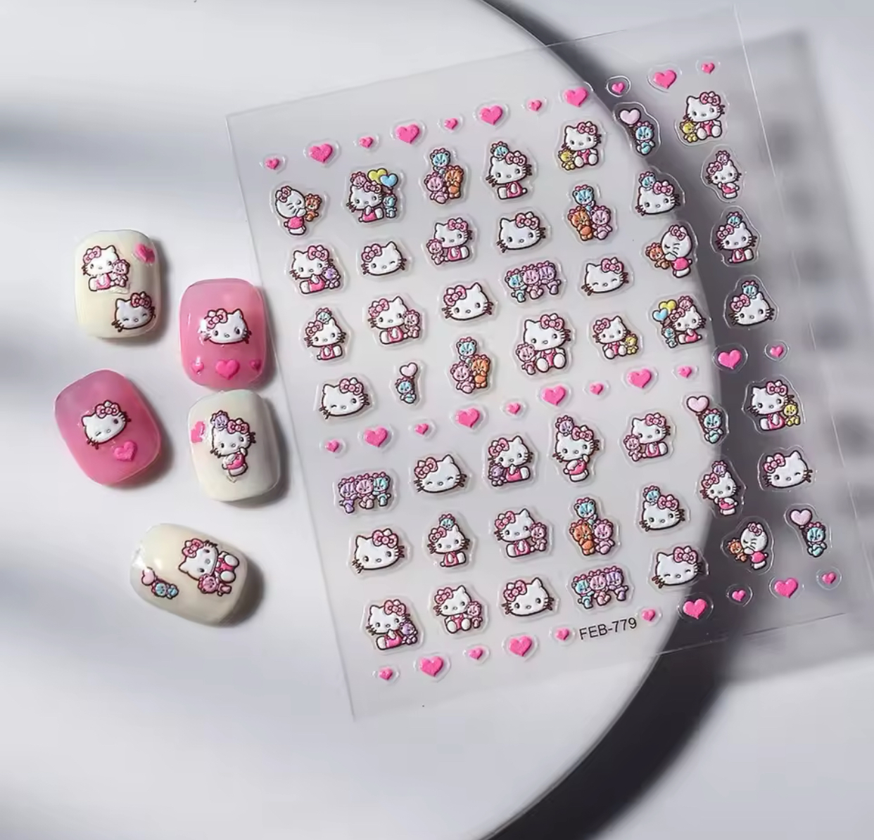 Neglestickers Hello Kitty 2