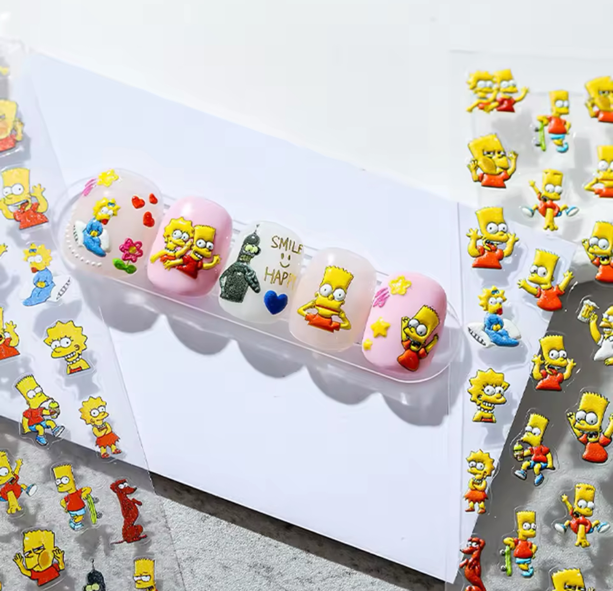 Neglestickers Simpsons