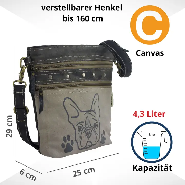 Crossbodyveske Hunden