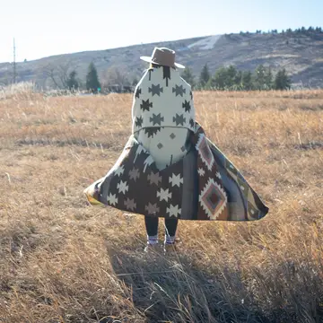 Alpakkapledd - Mojave Brown