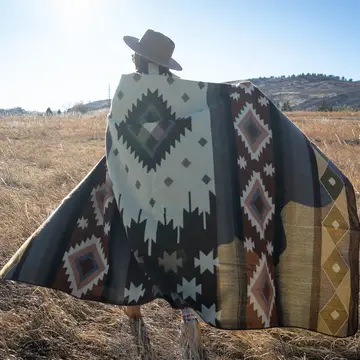 Alpakkapledd - Mojave Brown